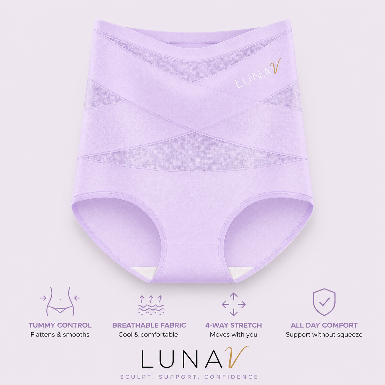 High-Waisted Shaping Brief – Tummy Control