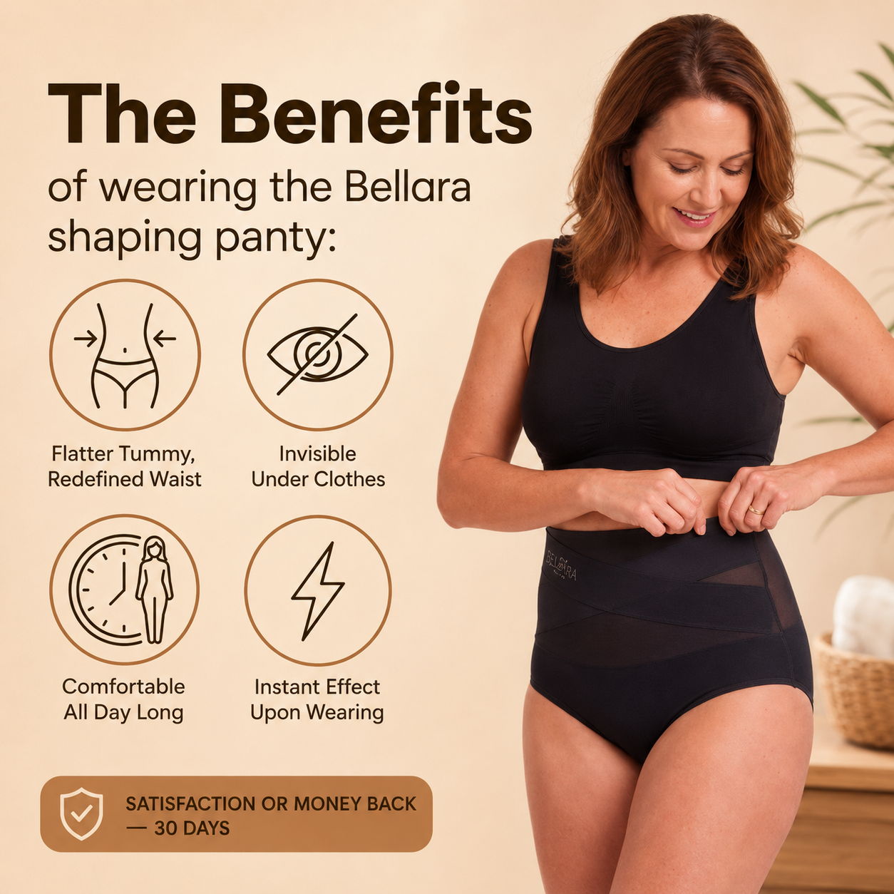 High-Waisted Shaping Brief – Tummy Control