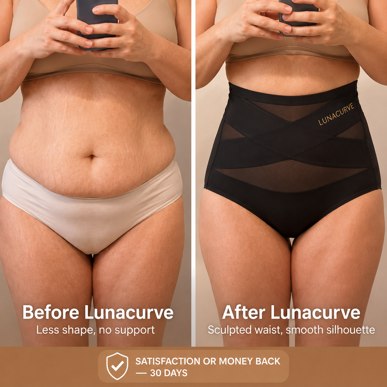 High-Waisted Shaping Brief – Tummy Control