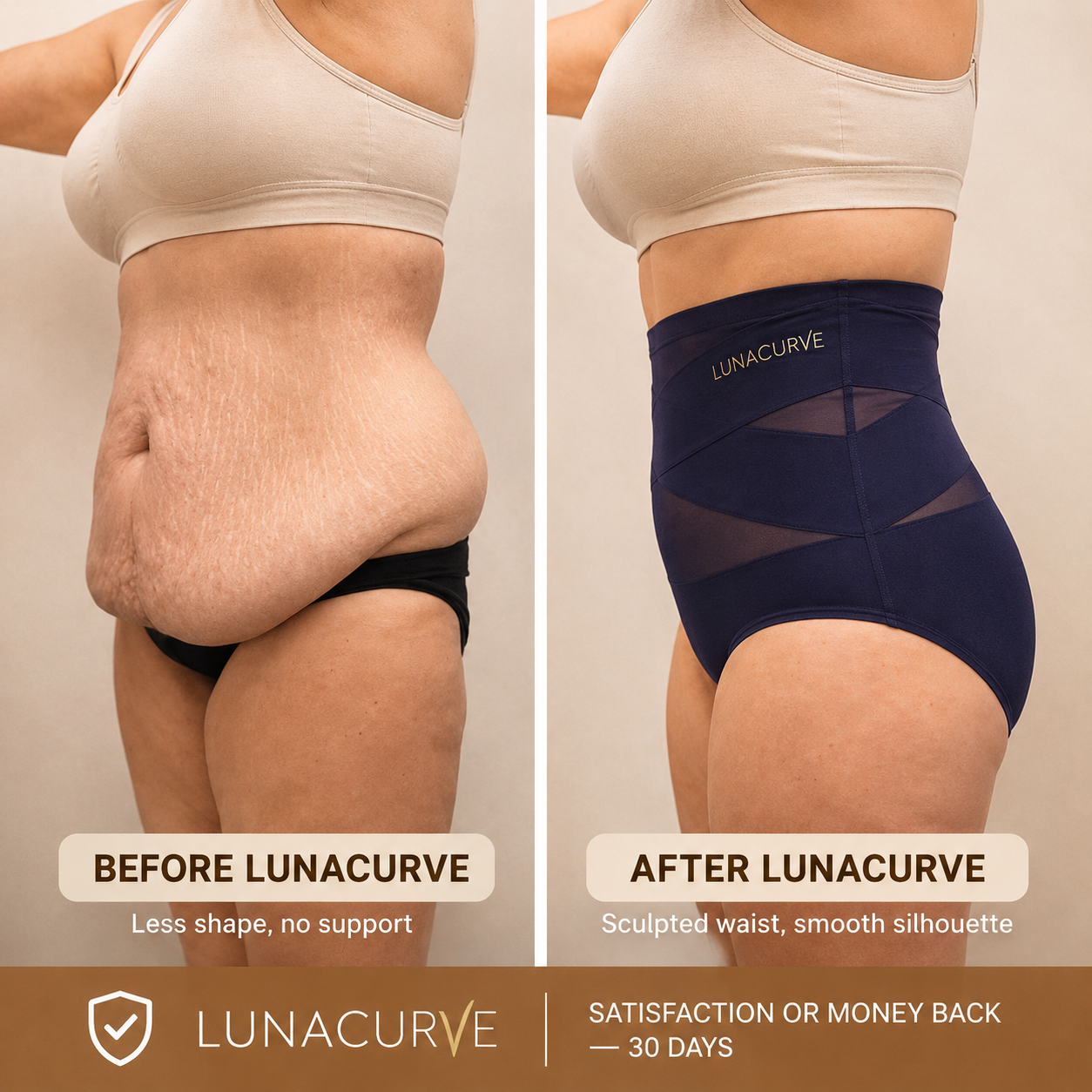 High-Waisted Shaping Brief – Tummy Control
